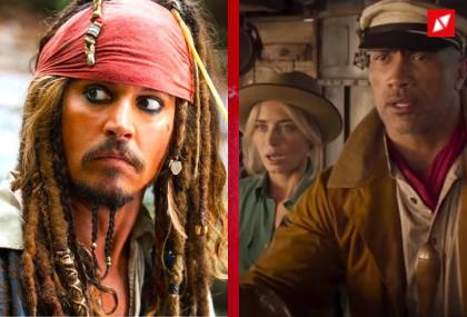 هل فيلم دوين جونسون الجديد يشبه قراصنة الكاريبي؟
